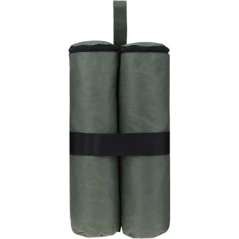 Sac de lestage pour tente, sac cylindrique double en tissu Oxford résistant au vent, sangles à boucle robustes pour auvents pliables, tentes pliantes et abris instantanés (1/5)