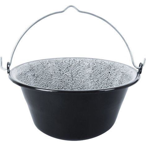 Bollitore ungherese smaltato da appendere, 9,5 l