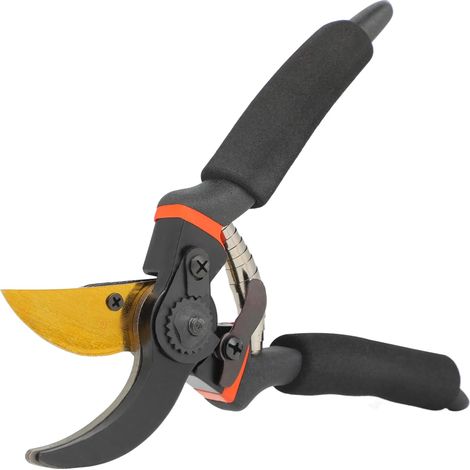 Sécateur de Jardin Lame SK-5 Acier, Ciseaux Bypass Professionnel, Outil de Coupe pour Plantes, Branches et Rameaux (1/5)