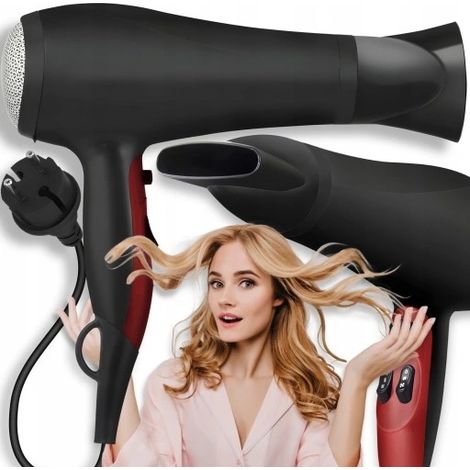 IONISIERENDER HAARTROCKNER 2200W GESUNDES HAARKONZENTRATOR PROFESSIONELL