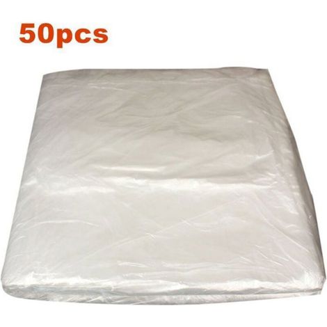 Housse Siege Voiture - Jetable Transparente Anti-Poussière Universelle - PE - 50 Pièces (1/5)