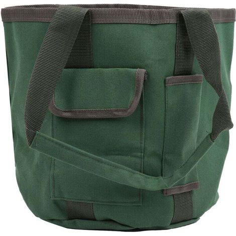Seau étanche sac à outils jardin fourre-tout pochette de rangement multi fonction outil seau organisateur (1/4)