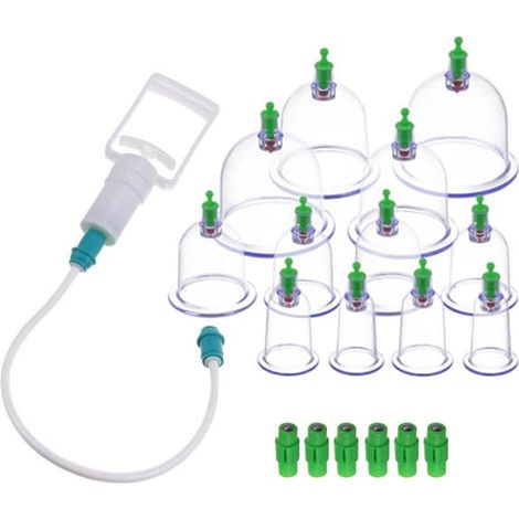 Kit de ventouses avec pompe à vide - 12 pièces (1/5)