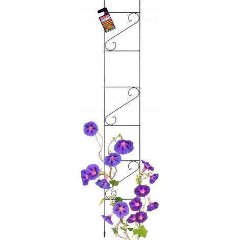KADAX Rankgitter, Rankhilfe aus Stahl, Kletterhilfe für Garten, 210 cm