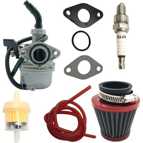 The PZ19 carburetor is suitable for off-road vehicles and go-karts with engine displacements of 70cc, 90cc, and 110cc. (404-007) (1/4)