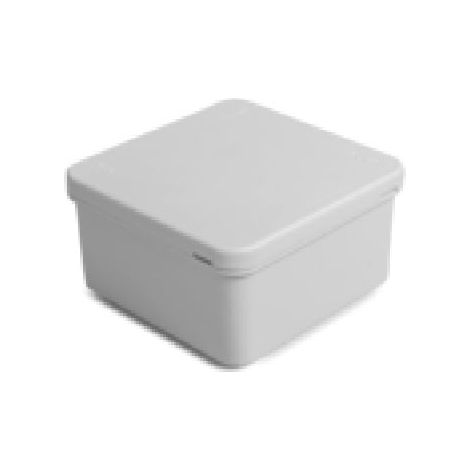 Scatola Stagna Pareti lisce con tappa pressione 85x85x45  Grigio Chiaro