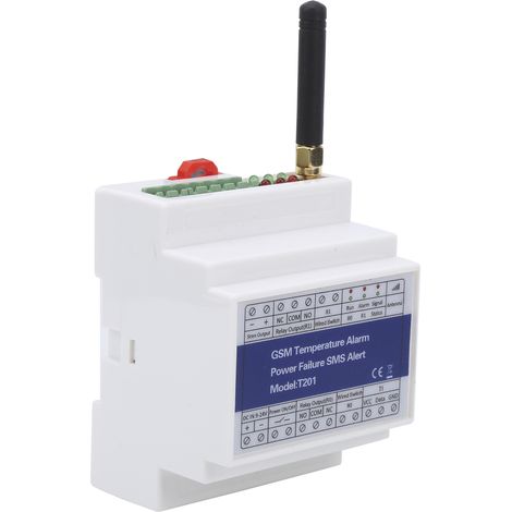 Alarme de température par SMS GSM, alerte de panne de courant, surveillance à distance, rapport de minuterie