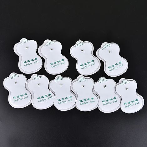 Patch d'électrode d'acupuncture, masseur à impulsions thérapeutiques, autocollant de rechange, auto-adhésif, coussinet de massage, gel conducteur02849