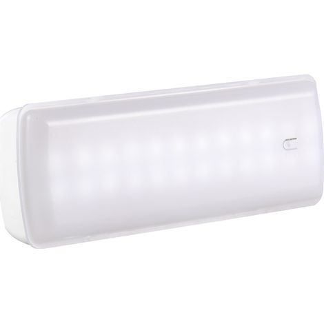 Jandei - Luminaria de emergencia LED 3W SMD2835 para instalación en superficie (1/4)
