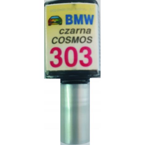 Reparación de arañazos en la pintura del BMW Cosmos 303 negro, 10 ml Arasystem (1/5)