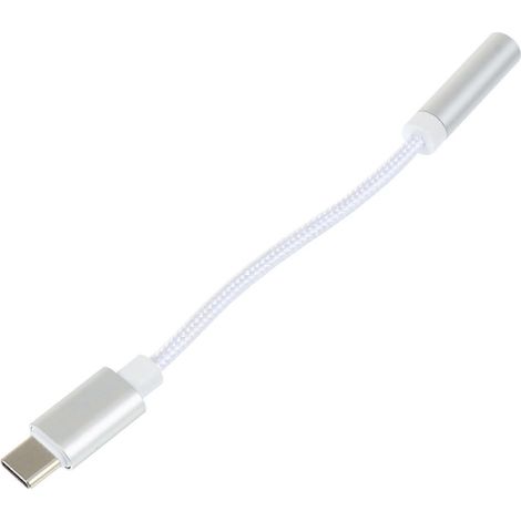 Adaptateur USB Type-C vers prise casque 3,5 mm, câble convertisseur audio portable (1/5)
