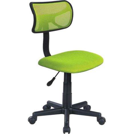 Sedia Ufficio Verde con Ruote Girevoli e Alzata a Gas (1/5)