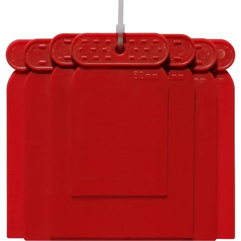 Herramientas de acabado expert japanese spatula tamaños variados plástico