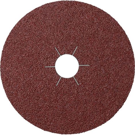 Disco de fibra CS 561 D.115mm K.220 f.HO/metal corindón KLINGSPOR (Por 25)