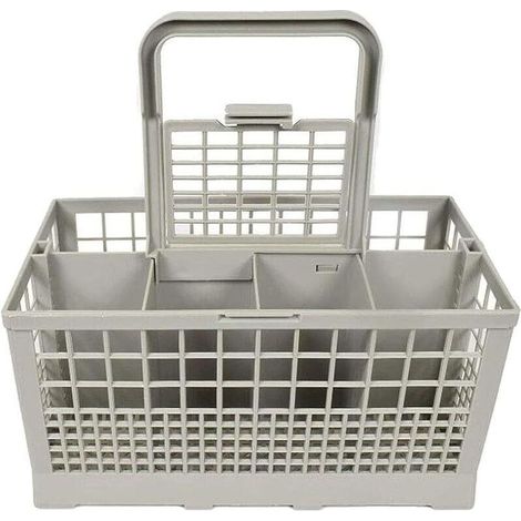 Cesta universal para cubiertos apta para lavavajillas, cuchillos, tenedores, artículos pequeños, soporte de repuesto para utensilios de cocina.