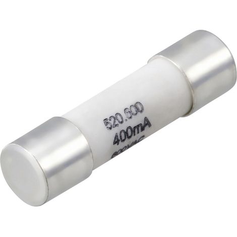 VOLTCRAFT VC 151/171 Fuse Multimetersicherung (Ø x L) 5 mm x 20 mm 400 mA 600 V/AC, 600 V/DC Flink - (1/2)