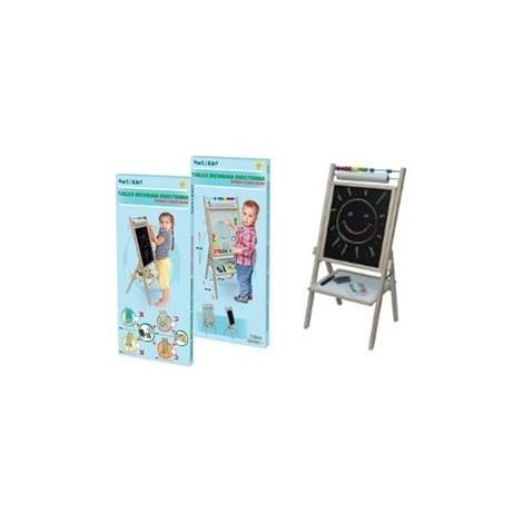 4-in-1 Naturbrett in einer Kartonverpackung