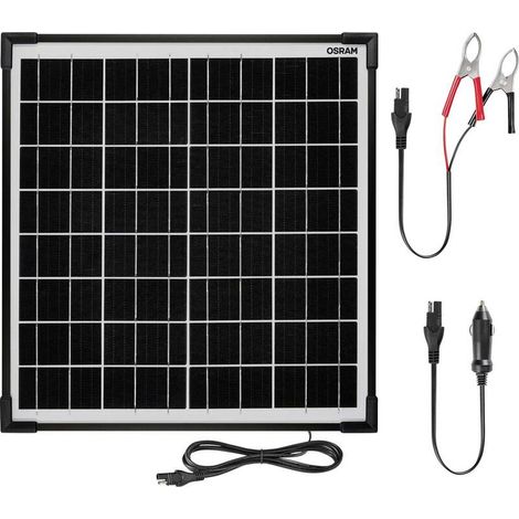 [NEUWERTIG] B-Ware Osram Automotive Kfz-Ladegerät Akku-Ladegerät 12V 1.11A IP65 schwarz 3m Kabel (1/2)