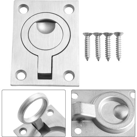 für Schubladenklappe 50 x 40 mm und 64 x 46 mm 3 mm dick