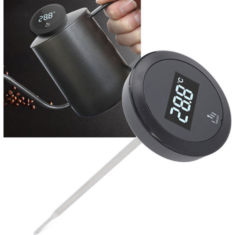 Thermomètre Digital Tactile IP65 avec Sonde Inox de 12cm pour Liquides (Café, Lait) (1/5)