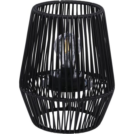 Arti Casa Lampe de table Noir H25xl20xL20cm (1/3)