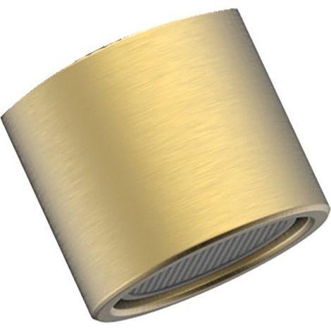 Aérateur fileté femelle M28x1, or mat