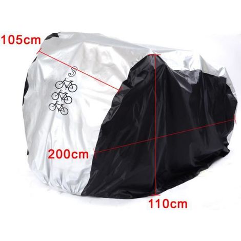 Cache Housse Couvre Casque - Universel - Imperméable - Noir - Scooter - Moto (1/3)