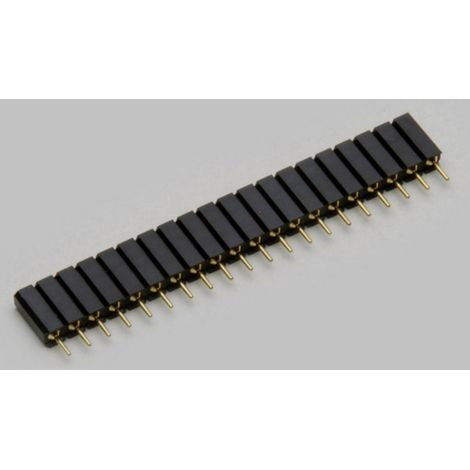 TRU COMPONENTS Buchsenleiste (Präzision) Anzahl Reihen: 1 Polzahl je Reihe: 10 TC-2506456 1 St.