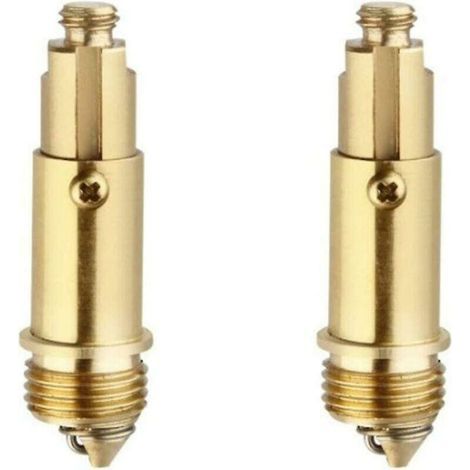 3er-Pack Ersatz-Ablaufschrauben, Easy-Spring-Mechanismus-Kernablauf, Waschbeckenstöpsel, Ersatzteile, Badezimmerstöpsel, passt auf die meisten Badewannen-Waschbeckenstöpsel.
