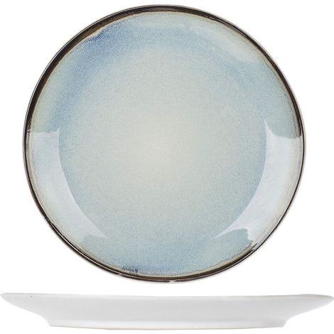 Assiette Plate Fez Bleu-D28 Cm-Lot de 4 (1/3)
