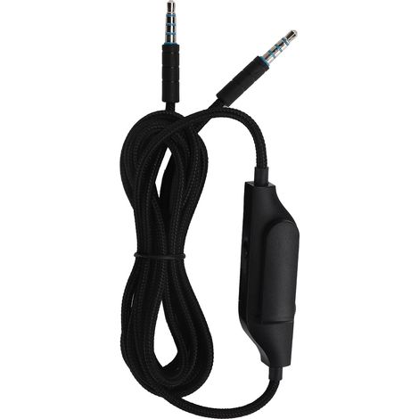 Câble audio 3.5mm mâle vers mâle pour casque Logitech G633 G930 (1/5)