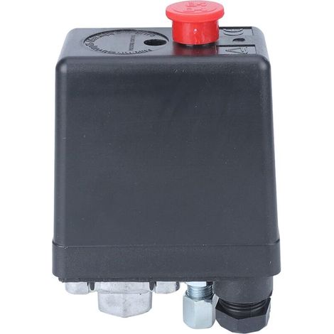 72,5-175 psi Luftkompressor-Druckregler, G1/4" Einzelloch 220 V für Luftkompressor-Pumpensteuerventil-Druckmesser.