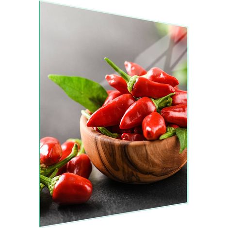 PLANCHE À DÉCOUPER EN VERRE 45x52 Chili (1/5)