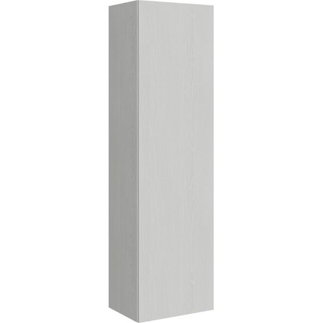Mobile Alto Soggiorno 60x210,3x39,5 cm 1 Anta Bianco Frassino