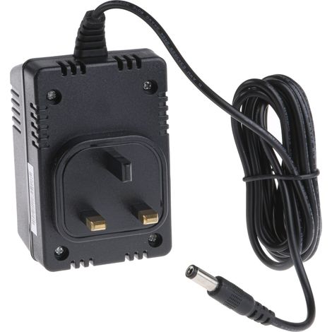 Alimentation enfichable 24V c.a., 800mA, 20W, UK ( Prix pour 1 ) (1/5)