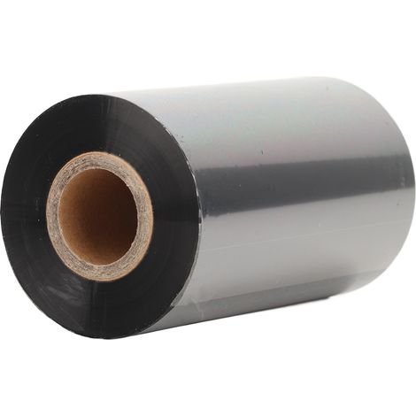 Ruban transfert thermique 110mm x 300m, antistatique, résistant à l'usure, ruban code-barres imprimante pour électronique (1/5)