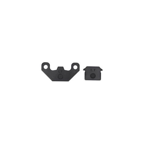 Pastillas de freno delanteras y traseras para motocicletas y vehículos todo terreno, pastillas de freno para discos de quads, motos de cross y pit bikes, importadas de China (juego de 2 piezas). (1/5)