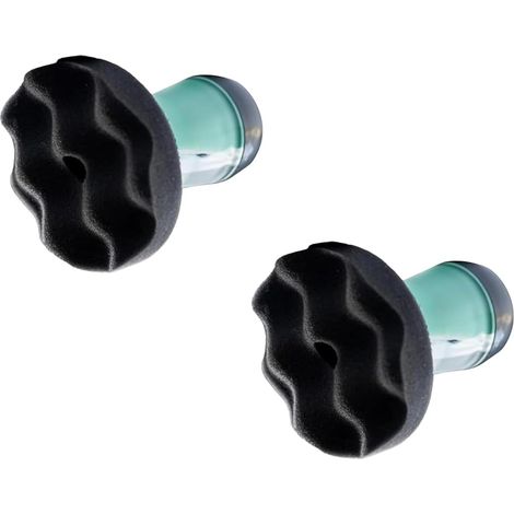 Éponge applicateur de brillance pour pneus - Design anti-déversement - Outil applicateur brillant pour poignée en mousse (1/4)