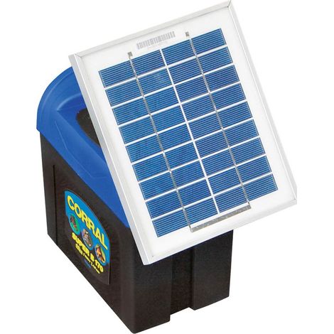 Set pannello solare 5 W con supporto e batteria AGM da 15 Ah AKO 377056