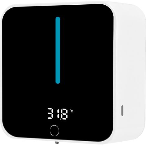 Mounted Automatic Soap Dispenser, Soap Dispenser LCD Screen Displaying Temperature (1/5)