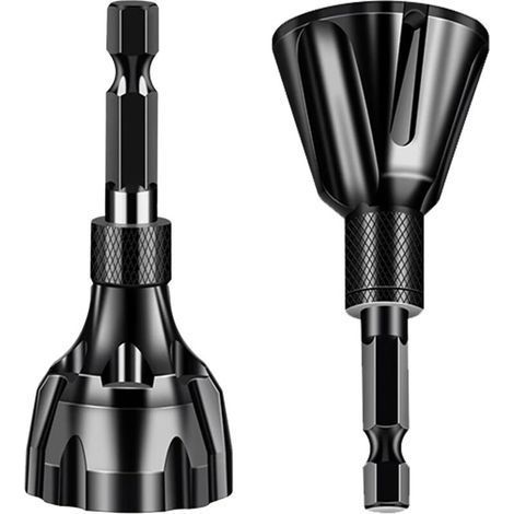 2pcs Deburring External Chamfer Tool Metal Deburring 3-20mm 5-25mm Remove Burr Repair Screws Metal Tools Multi-Layer Deburrer for Copper Steel Repair (1/5)