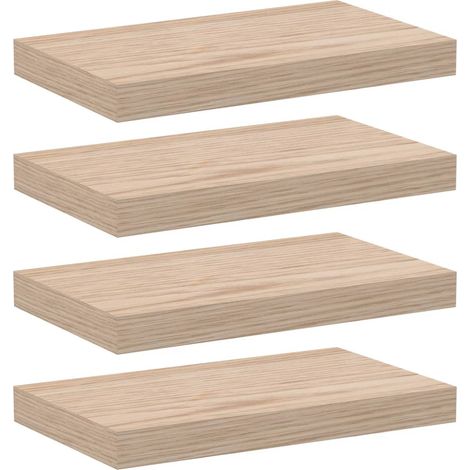Mensole Pensili 4 pz 40x23,5x4 cm in Truciolato vidaXL (1/5)