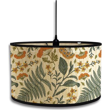 abat-jour pour lampe suspendue, 30×30×20cm, abat-jour de table pour lampe de table, abat-jour rétro fait main pour lampe de table E27 (1/5)