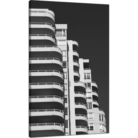 Impression sur toile Architecture Balcon 70x120 cm (1/4)