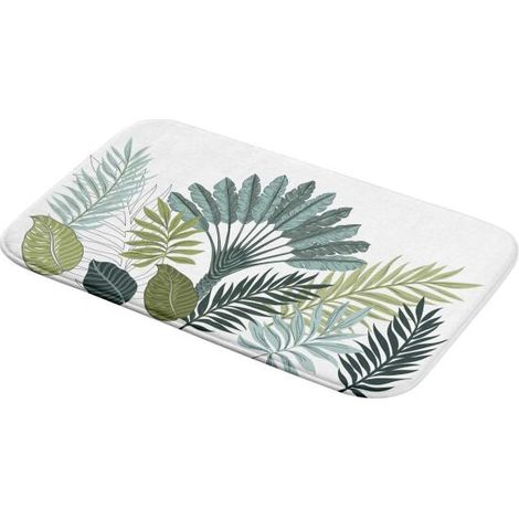 Tapis de Bain Panazio Tropical Bleu 45x75 cm (1/4)