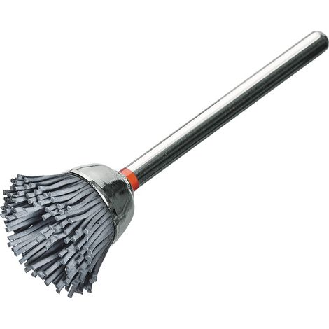 Lessmann Miniatur-Topfbürste mikroabrasiv, SiC Korn 500, Bürsten-⌀ 18 mm