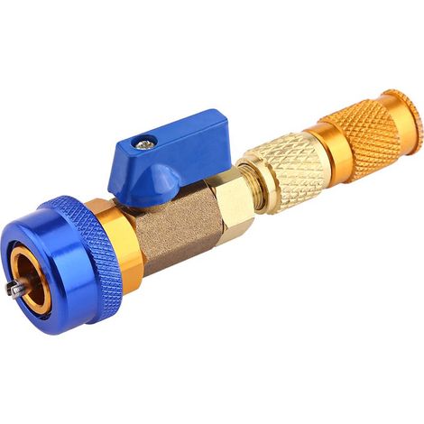 Kit de dépose/pose rapide de noyau de valve de climatisation auto R134a R12 CR-206 basse pression (1/5)