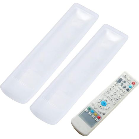 Lot de 2 coques de protection en silicone pour télécommande TV (1/5)