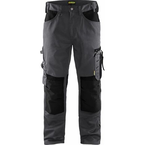 Pantalone artigiano BLAKLADER Senza tasche flottanti Tg.50 - GRIGIO MEDIO/NERO - 155618609699-50 (1/2)