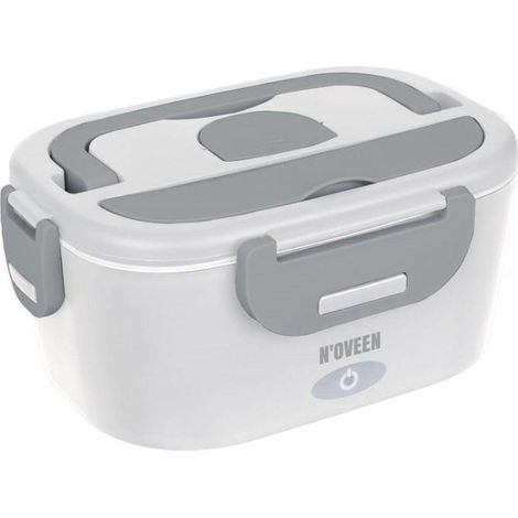 Noveen LB715 Elektrische Lunchbox in Weiß und Grau